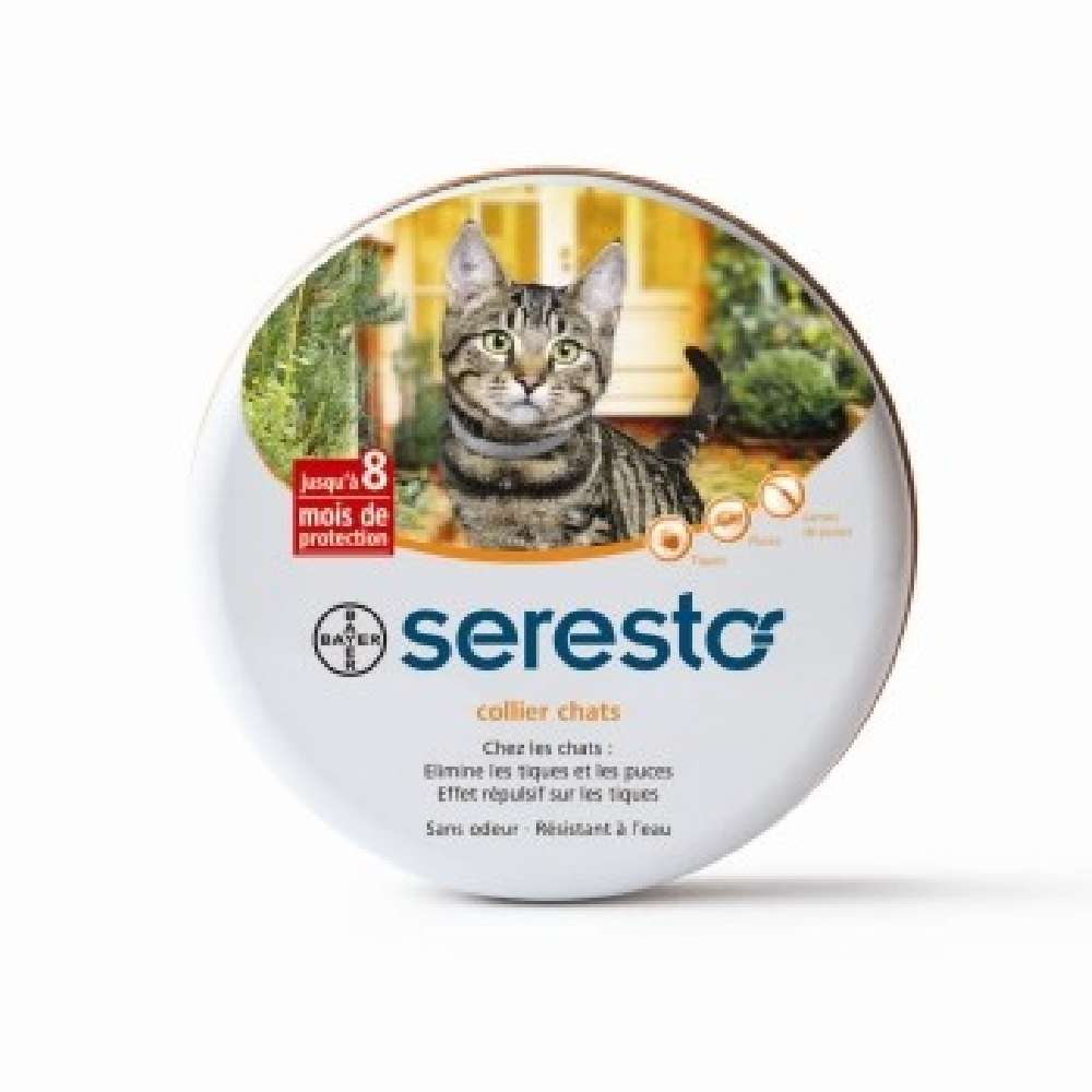 Collier antiparasitaire pour chat SERESTO