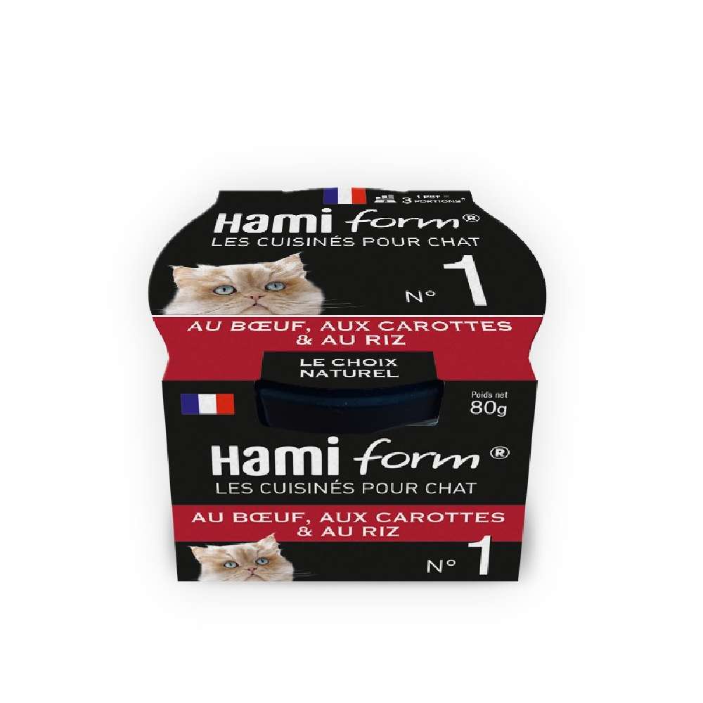 Patée Hami-Form Boeuf, Carottes & Riz