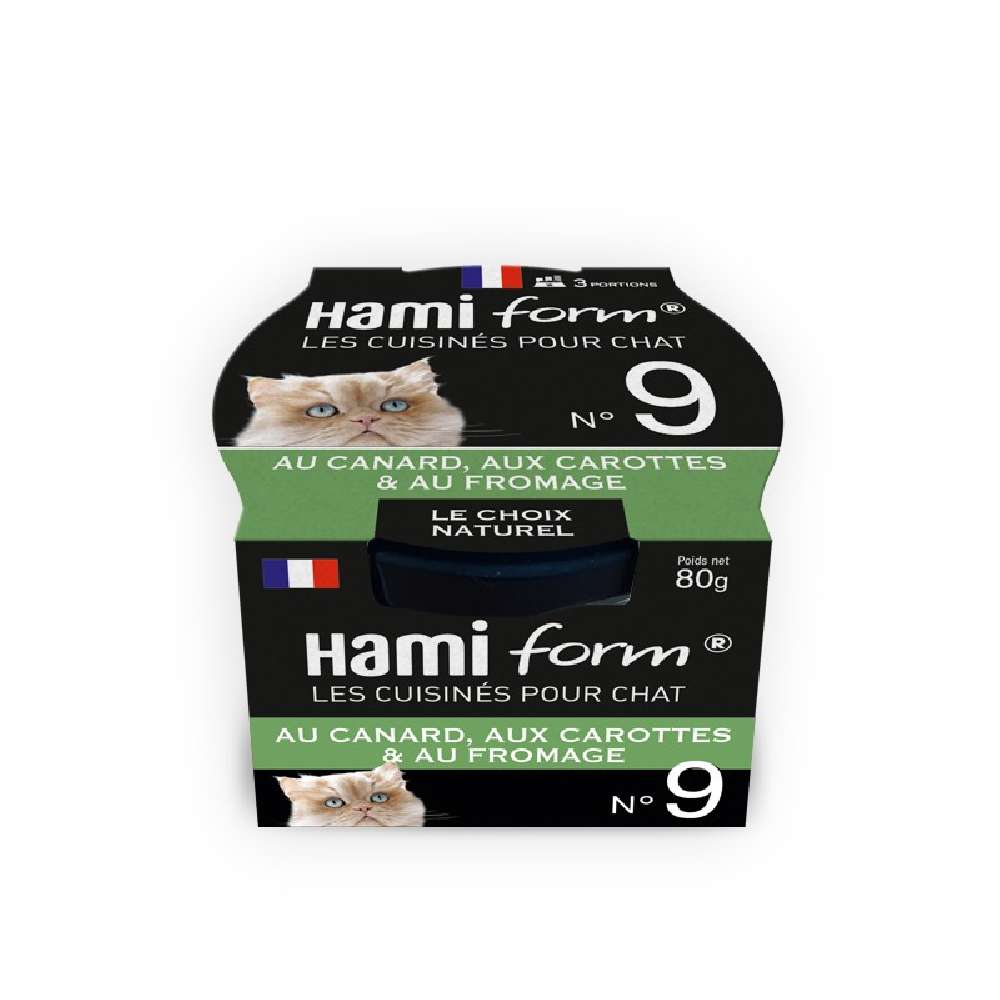 Patée Hami-Form Canard, Carottes & Fromage